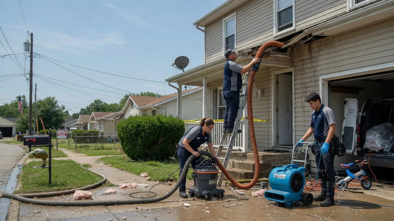 Water Damage Restoration in Sandy Lake, PA near me